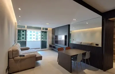 Apartamento de 65 m² para locação mobiliado em alphaville