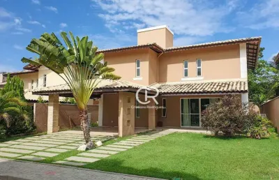 Casa duplex em condomínio com  5 suítes, mais dce, à venda, 246 m² - coité - eusébio/ce