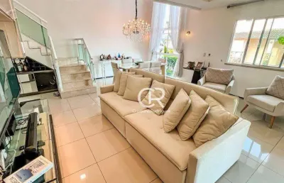 Casa duplex projetada, 4 suítes, energia solar, deck privativo com churrasqueira, à venda por r$ 998.000 - lagoa redonda - fortaleza/ce