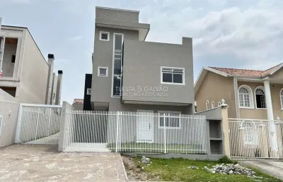 Casa em condomínio fechado com 3 quartos à venda na rua jorge de poli, 240, xaxim, curitiba, 120 m2 por r$ 660.000