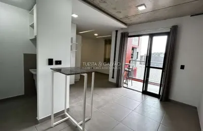 Apartamento com 1 quarto para alugar na rua francisco nunes, 715, rebouças, curitiba, 33 m2 por r$ 2.400