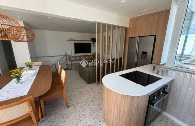 Cobertura com 3 quartos à venda na avenida das raias, 555, jurerê internacional, florianópolis, 119 m2 por r$ 2.200.000