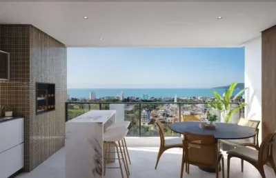 Apartamento com 2 quartos à venda na hironildo conceição dos santos, 1, balneário perequê, porto belo, 93 m2 por r$ 1.239.648
