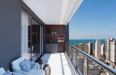 Apartamento com 3 quartos à venda na rua 256, 500, meia praia, itapema, 123 m2 por r$ 1.980.000
