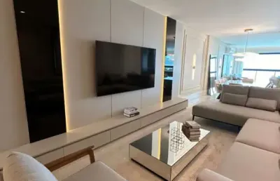 Apartamento com 4 quartos à venda na rua 313, 2, meia praia, itapema, 180 m2 por r$ 9.710.000
