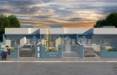Casa com 2 quartos à venda na rua alfredo joão krieck, 633, gravata, navegantes, 70 m2 por r$ 450.000