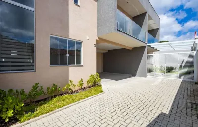 Casa em condomínio fechado com 3 quartos à venda na Rua João Esmanhoto, 60, São Braz, Curitiba