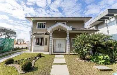 Casa em condomínio fechado com 4 quartos à venda na Rua Antônio Escorsin, 1750, São Braz, Curitiba
