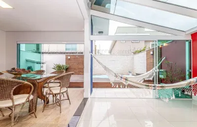 Casa em condomínio fechado com 4 quartos à venda na Rua Acelino Grande, 651, Santa Felicidade, Curitiba