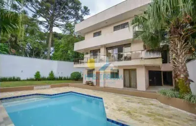 Casa em condomínio alto padrão no portal barigui 4 vagas no ecoville