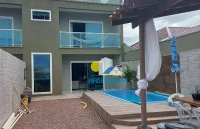 Sobrado à venda, 250 m² por r$ 700.000,00 - coroados - guaratuba/pr