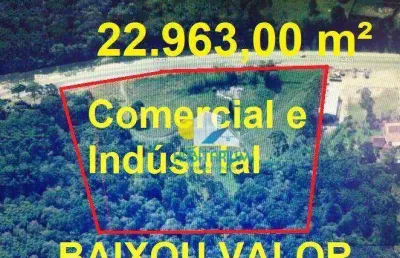 Terreno comercial e industrial 22.963 m² p/ escola hotel saúde - 15 min do parque barrigui