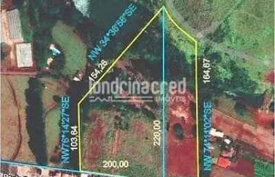 Chácara à venda 30000m², jardim ponta grossa, apucarana - pr