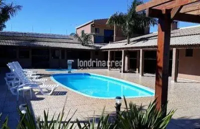 Chácara à venda 4 quartos, 4 suites, 1200m², zona rural, arapongas - pr