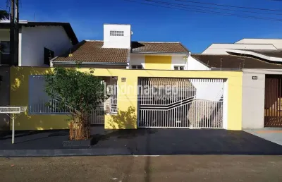 Casa à venda 4 quartos, 1 suite, 4 vagas, 250m², santa mônica, londrina - pr