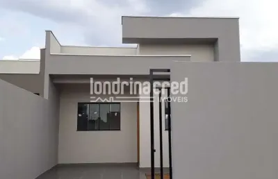 Casa à venda 2 quartos, 1 suite, 2 vagas, 65m², esperança, londrina - pr