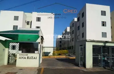 Apartamento à venda 2 quartos, 1 vaga, 42m², jardim ana eliza, cambé - pr | condominio residencial