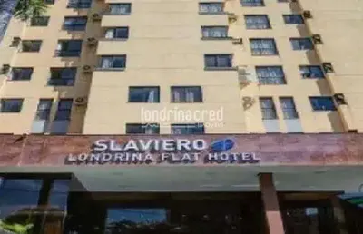 Apartamento à venda 1 quarto, 1 vaga, 43m², centro, londrina - pr | slaviero flat hotel