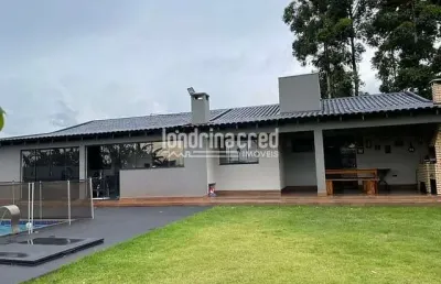 Chácara à venda 2 quartos, 2 suites, 1500m², zona rural, arapongas - pr