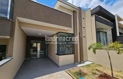 Casa com area gourmet com churrasqueira, 03 quartos sendo 01 suite no condominio morada das flores,