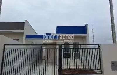 Casa geminada no jardim san rafael em ibipora  dormitórios 02 com 01 suite. banheiros 02 sala cozin