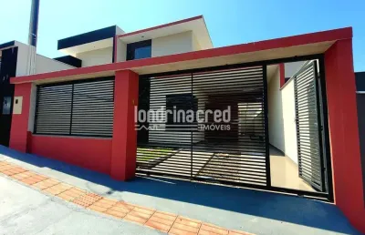Casa no jardim bela itália em cambé-pr: ampla vaga de garagem, 3 quartos, sendo 1 suíte – o espaço