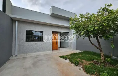 Casa aconchegante em cambé: 2 quartos, cozinha gourmet com churrasqueira, espaço nos fundos e próxi