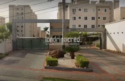 Apartamento no cond. lagoa santa: 2 dormitórios, 1 banheiro, sala e cozinha com 47m² e 1 vaga de ga