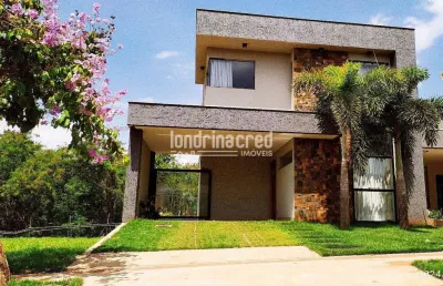 Sobrado de alto padrão no condomínio bella vitta - 253 m², vista privilegiada, amplo quintal, pisci