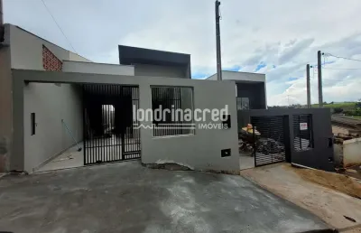 Casa em construção no jardim casa grande, ibiporã: 3 quartos, sendo 1 suíte, 2 banheiros, 2 vagas d