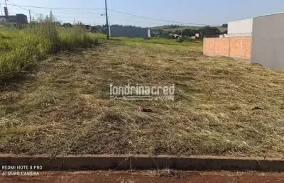 Terreno de 300m² no recanto parque guará – ibiporã/pr, plano, com calçada, rua asfaltada e ótima lo