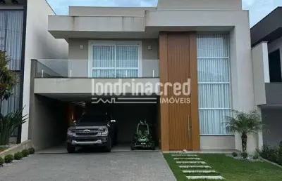 Sobrado de alto padrão no bella vitta – 3 suítes, mobiliado, sofisticado e pronto para morar em lon