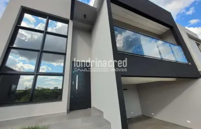 Casa condomínio venda 3 quartos, 3 suites, 4 vagas, 250m², parque tauá, londrina - pr | condomínio