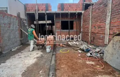 Casa geminada em cambé com 2 quartos, 2 vagas, 58m² de construção em terreno de 120m² – entrega pre