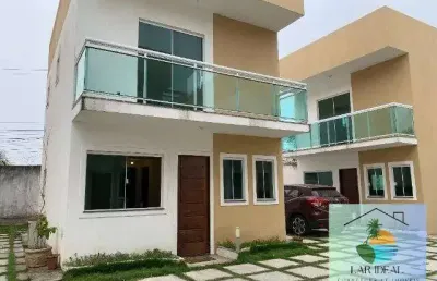 Lindo duplex em mini condomínio no caminho de búzios - cabo frio