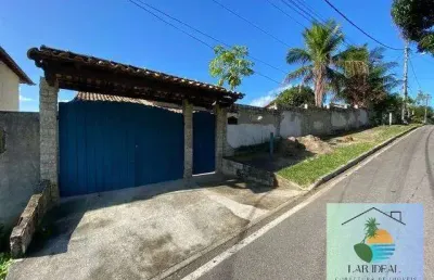 Bela casa com 2 suítes e ampla área externa em maricá