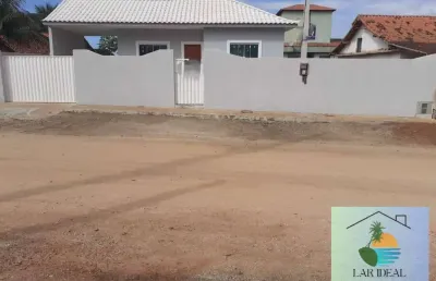 Casa 3 quartos c/ quintal em araruama à 500 metros da lagoa