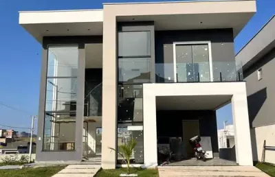 Venda ou locação: casa alto padrão - 4 quartos - condomínio viverde i