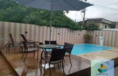 Casa 4 quartos c/ piscina - nova cidade - rio das ostras