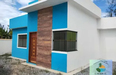 1ª locação: casa 3 quartos no condomínio long beach - unamar