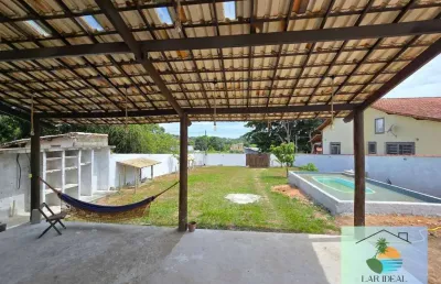 Casa c/ piscina estilo rústico na vilatur em saquarema-rj