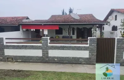 Casa com piscina e 4 quartos em praia seca - araruama -rj