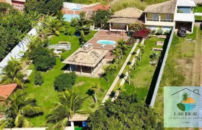 Residência exclusiva com casa de hóspedes, na rasa - búzios