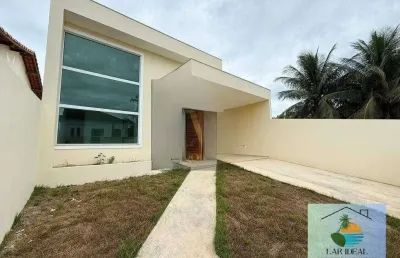 1ª locação: casa à venda no bairro coqueiral com 3 quartos em araruama, rj