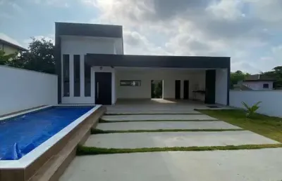 Casa c/ piscina condomínio familiar – completa e aconchegante
