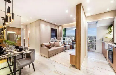 Apartamento com 2 dormitórios à venda, 47 m² por r$ 394.000,00 - vila das bandeiras - guarulhos/sp
