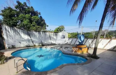 Casa com 5 dormitórios à venda, 390 m² por r$ 1.100.000,00 - maria paula - niterói/rj