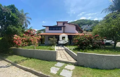 Casa à venda, 400 m² por r$ 2.490.000,00 - itaipu - niterói/rj