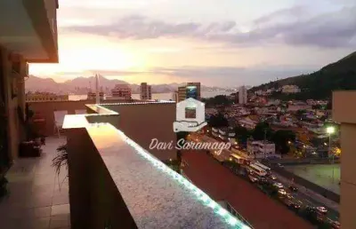 Cobertura com 2 quartos à venda na Rua Professor Heitor Carrilho, Centro, Niterói