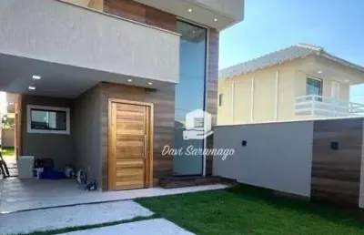 Casa com 3 quartos à venda na Rua Sessenta e Três, Jardim Atlântico Central (Itaipuaçu), Maricá